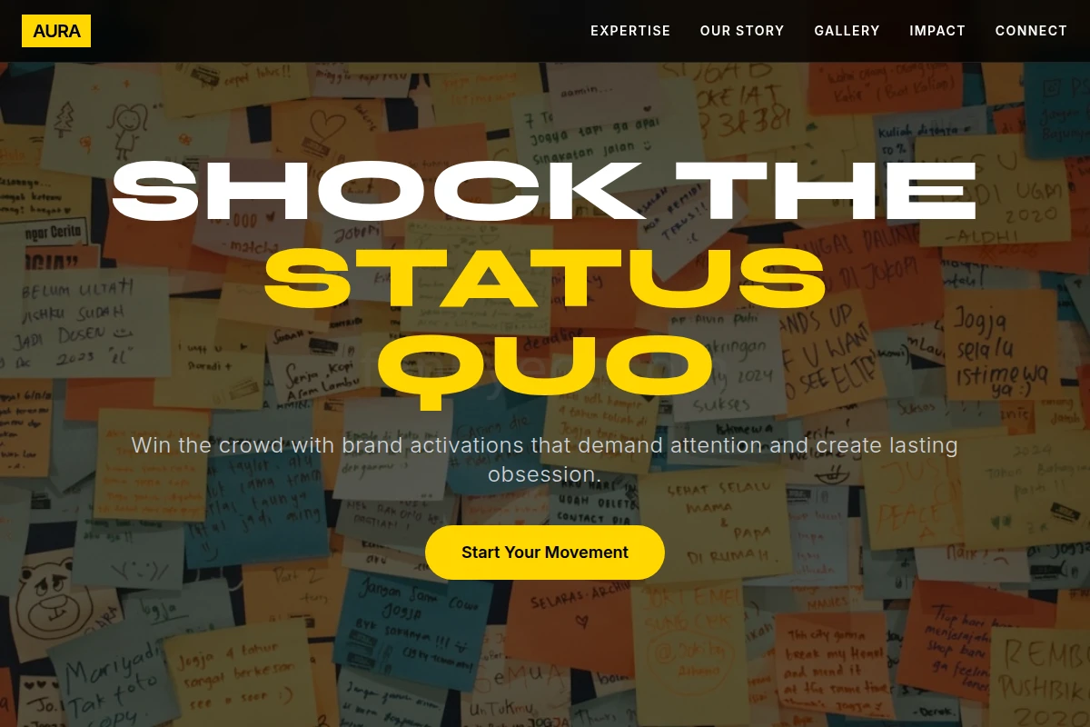 Aura Brand Activation