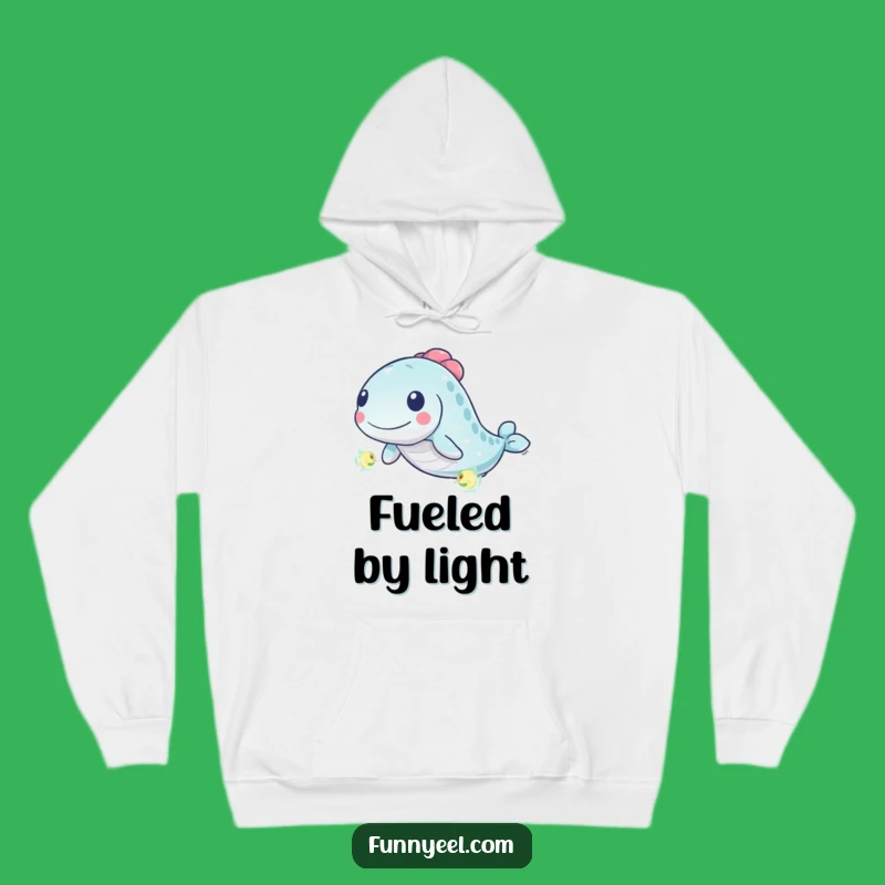 Funny Kawaii Eel Plankton Chase Hoodie: Cozy & Playful Gift